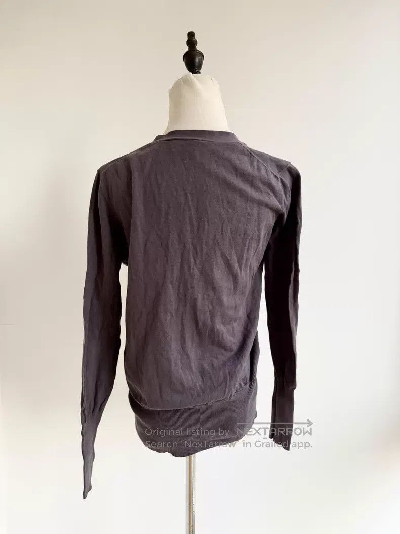 Vivienne Westwood Vivienne Westwood Grayish purple V-neck knitted cardigan Size S / US 4 / IT 40 - 5 Thumbnail