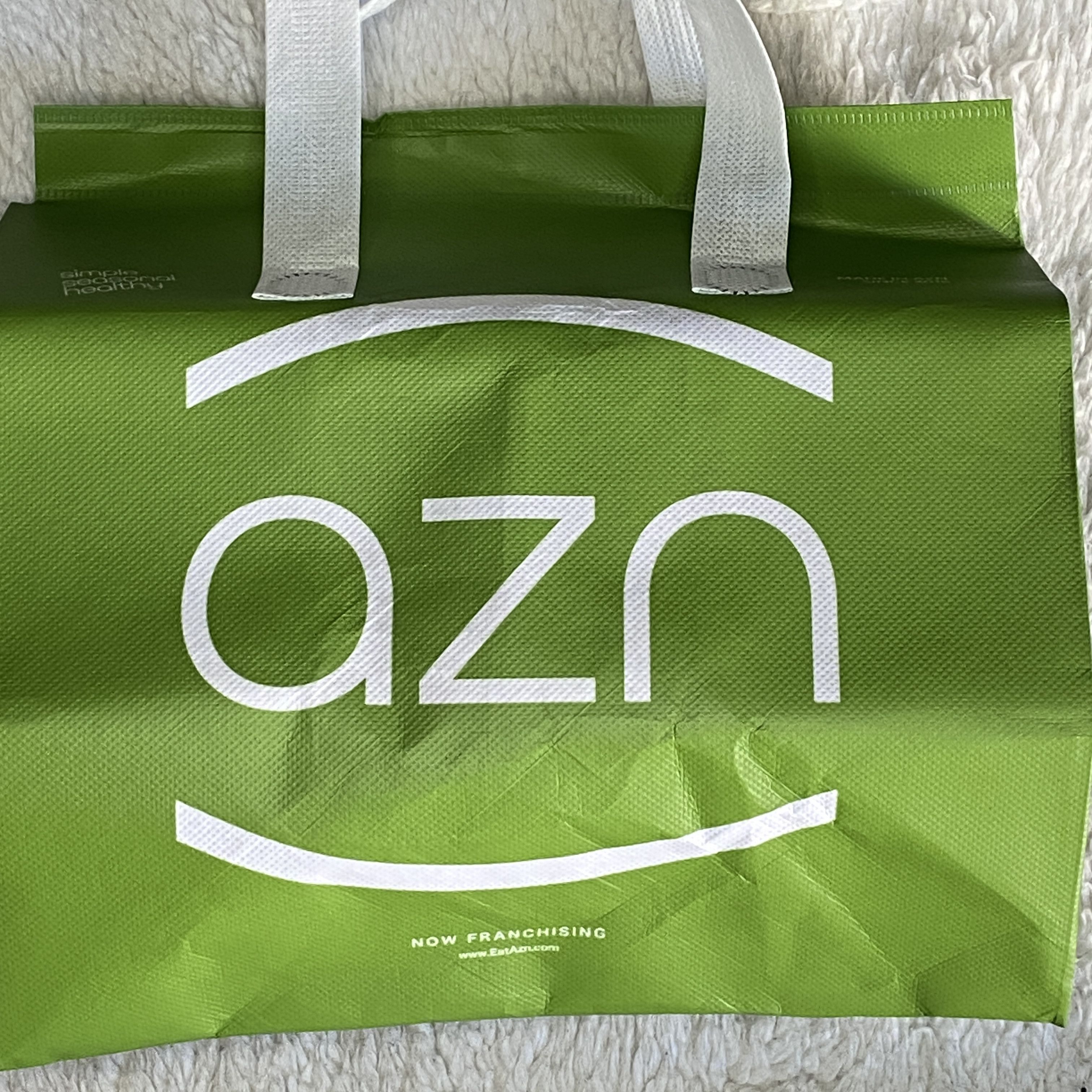 Other AZN Green Reusable Insulated Shopping Tote Bag Size ONE SIZE - 9 Thumbnail