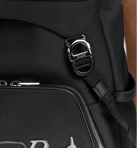 Dior o1w1db10825 Size : OS / 1EIBA1 Backpack with Flap in Black Size ONE SIZE - 7 Thumbnail