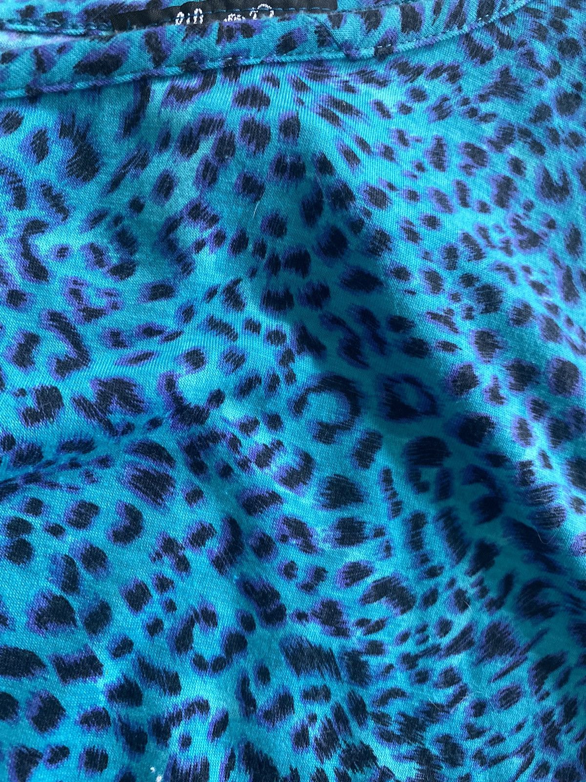 Other URBAN ROSE ONE SLEEVE LEOPARD ANIMAL PRINT TUNIC TOP Size L / US 10 / IT 46 - 11 Thumbnail