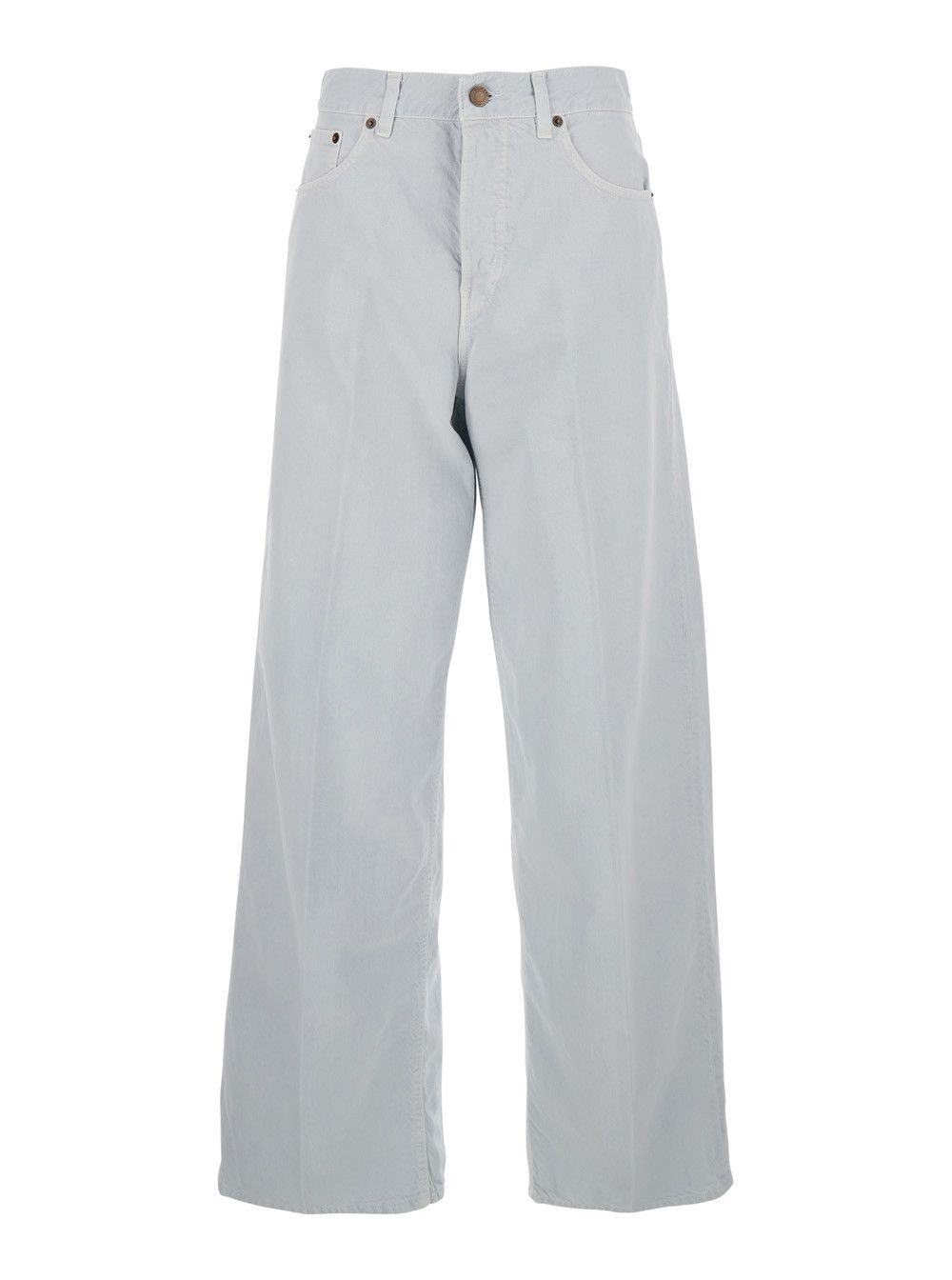 Haikure Gray Jeans with Belt Loops and Logo Patch on the Back in Women's Denim Size 27" / US 4 / IT 40 - 1 Thumbnail