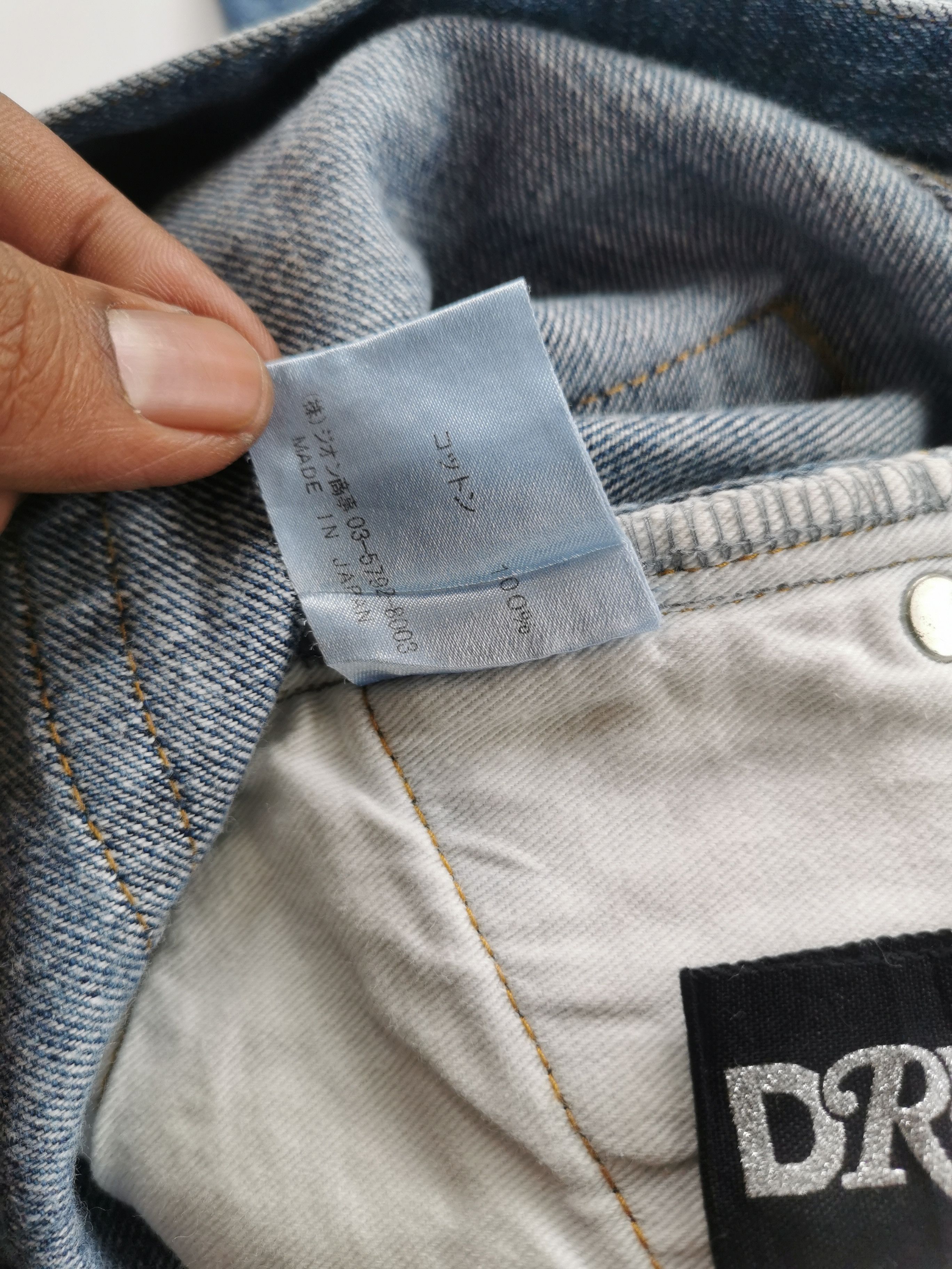Full Count & Co. Flare Dresslave Distressed Faded Denim Jeans Like Fullcount Size US 30 / EU 46 - 4 Thumbnail