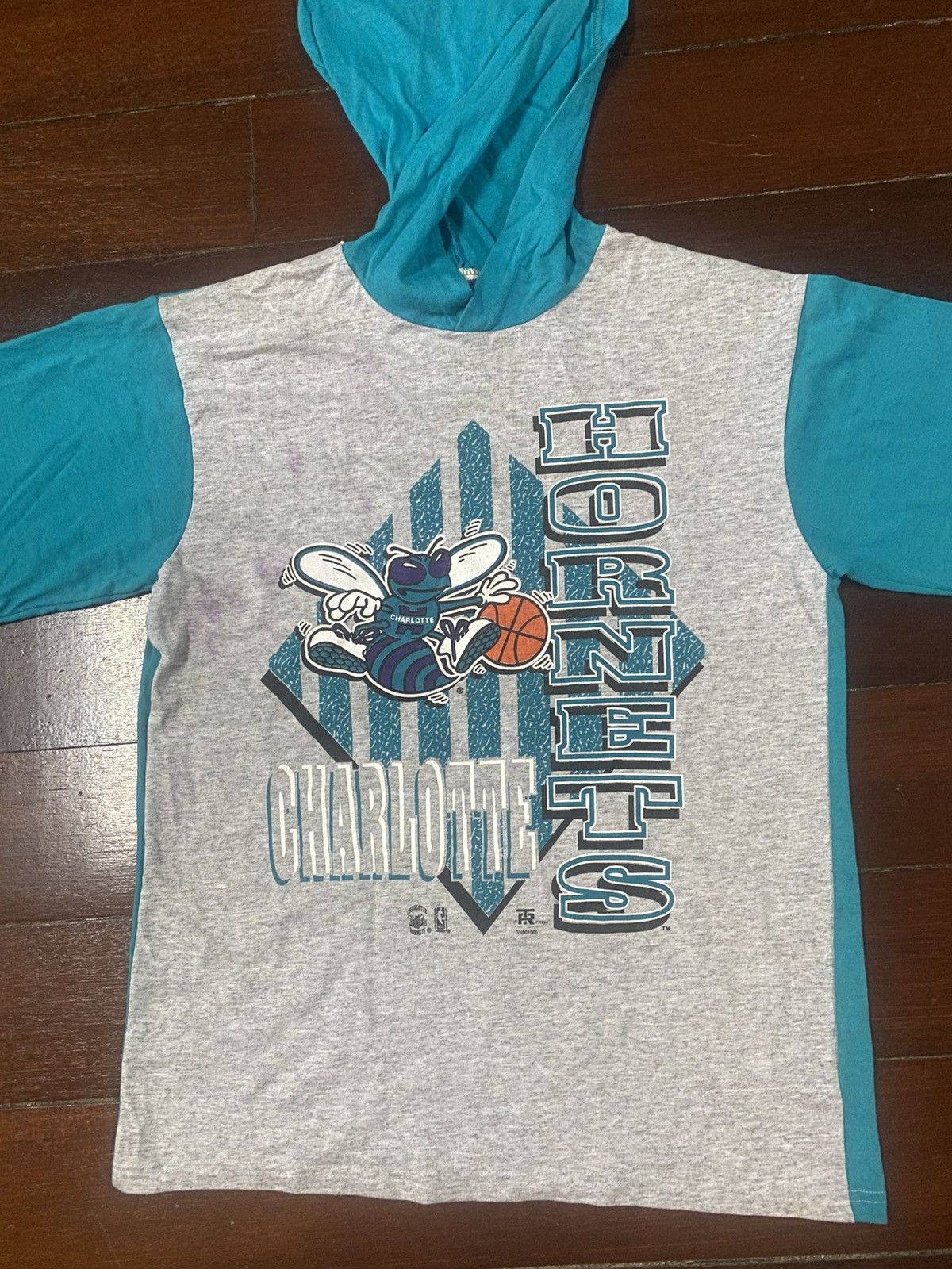 NBA Vintage Charlotte Hornets nba Size US L / EU 52-54 / 3 - 3 Thumbnail