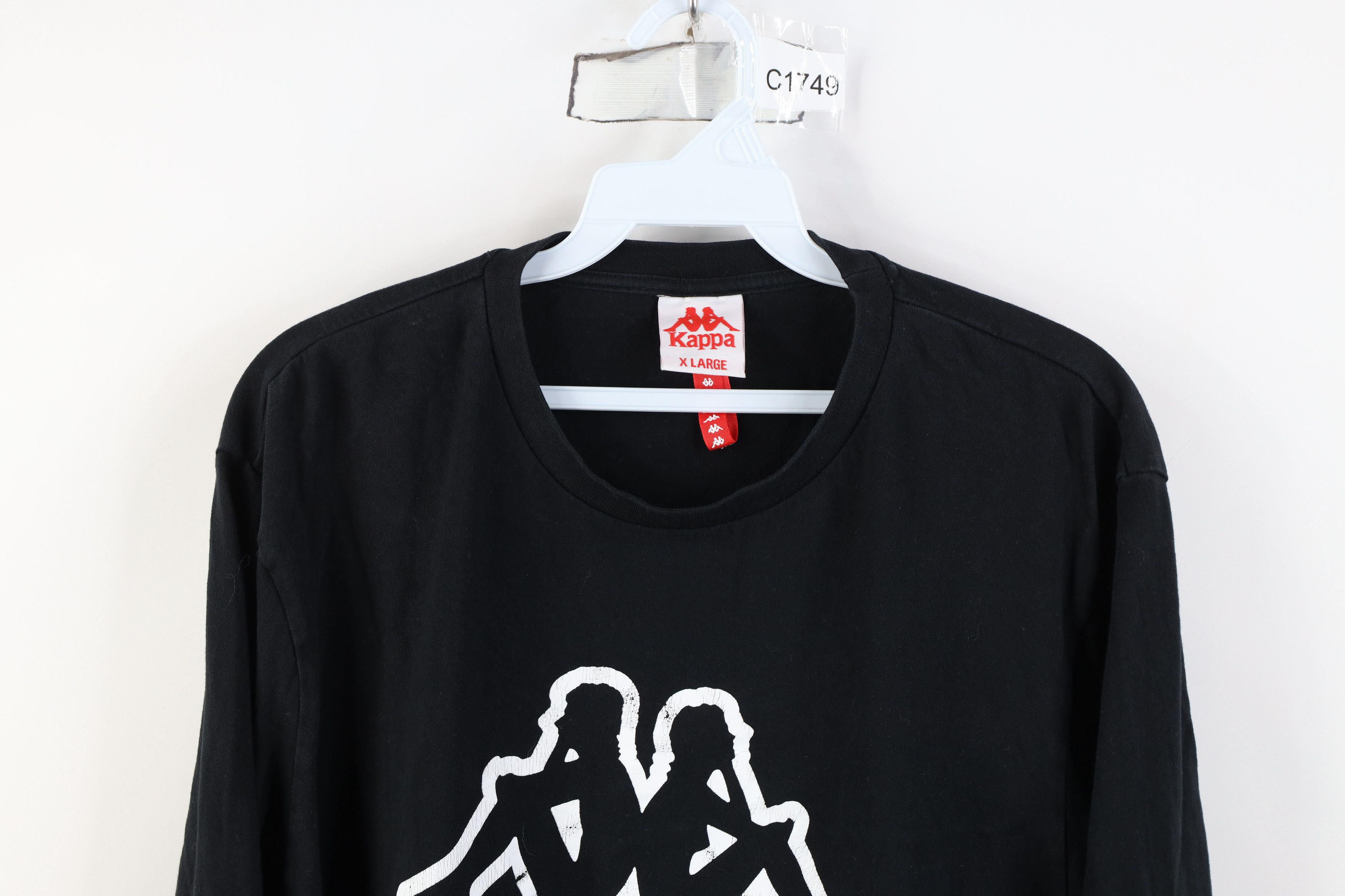 Kappa Vintage 90s Y2K Kappa Big Logo Soccer Long Sleeve T-Shirt Size US XL / EU 56 / 4 - 2 Thumbnail