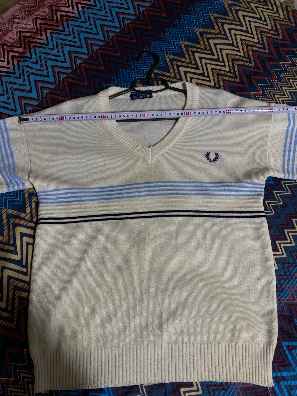 FRED × Fred Perry × Vintage Vintage Men’s Fred Perry SportSweater Size US M / EU 48-50 / 2 - 17 Thumbnail