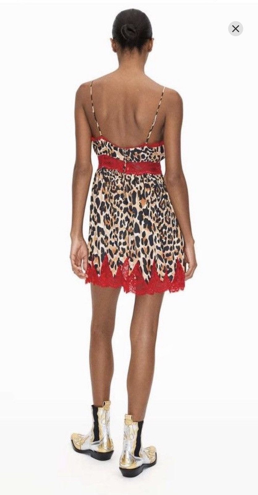 H&M × Paco Rabanne Rabanne x H&M leopard animal Dress Size XXS / US 00 / IT 34 - 3 Thumbnail