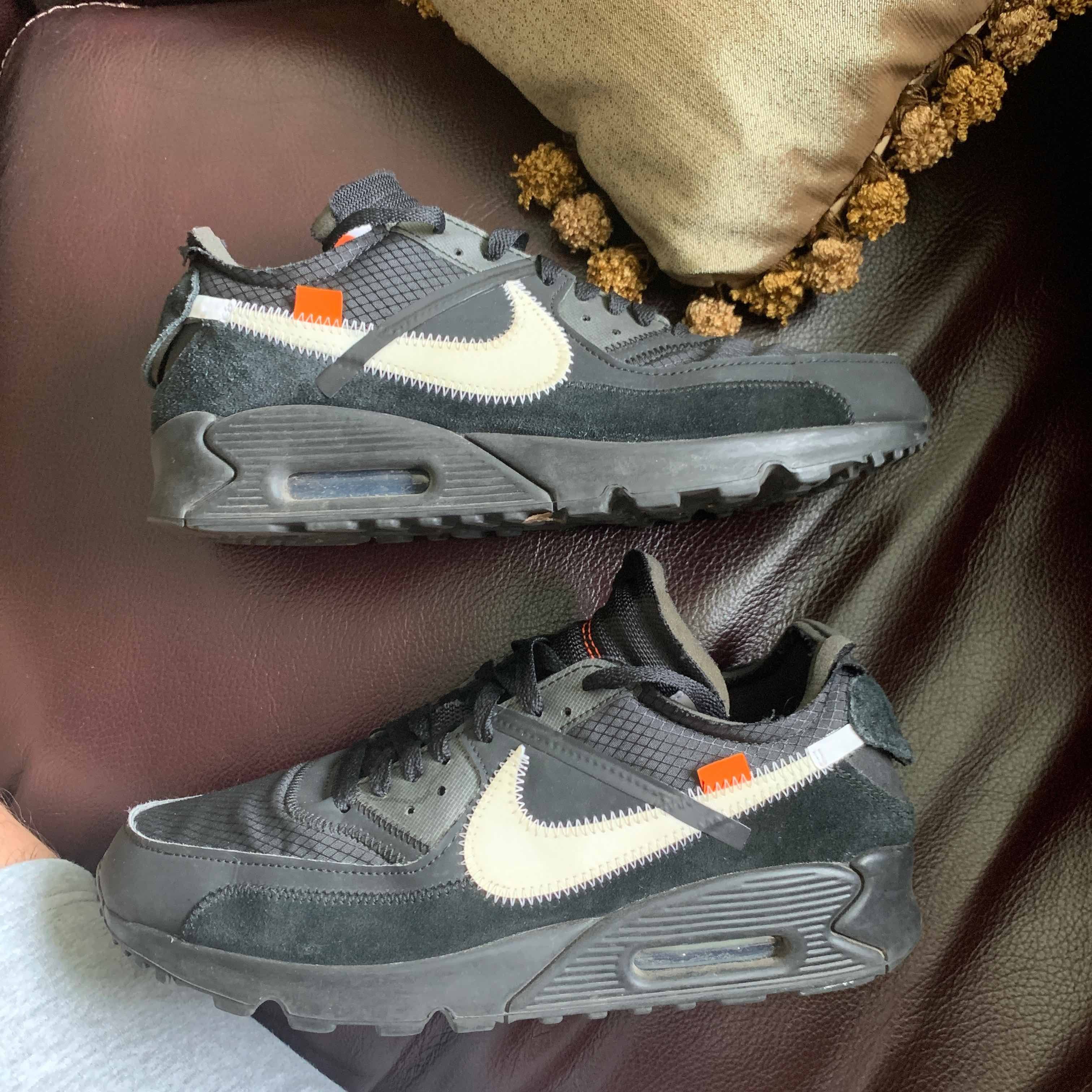 Off-White x Air Max 90 Black