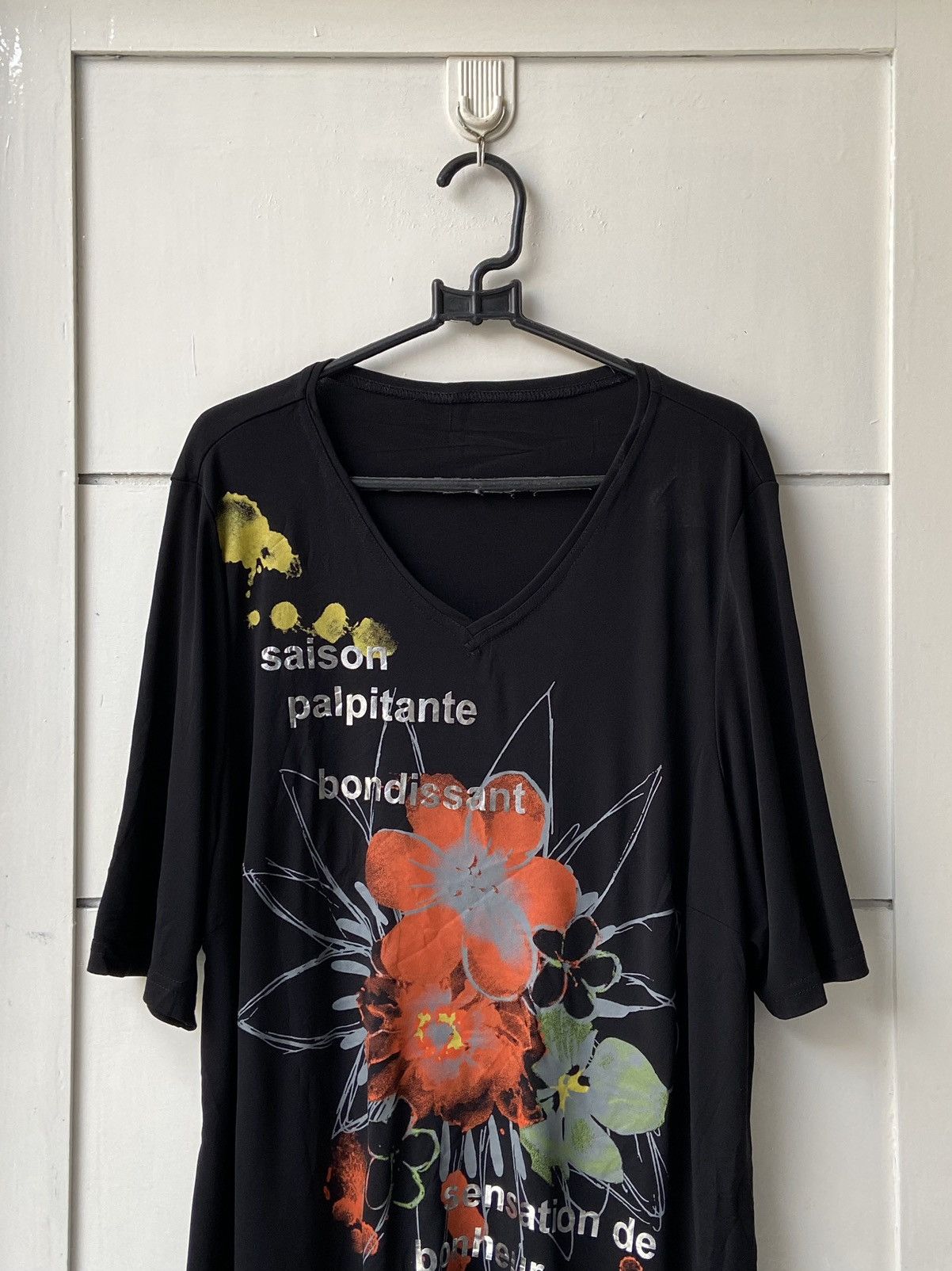 Designer × Japanese Brand × Yohji Yamamoto TROIS ONZE CINQ T-shirt Size US M / EU 48-50 / 2 - 2 Thumbnail