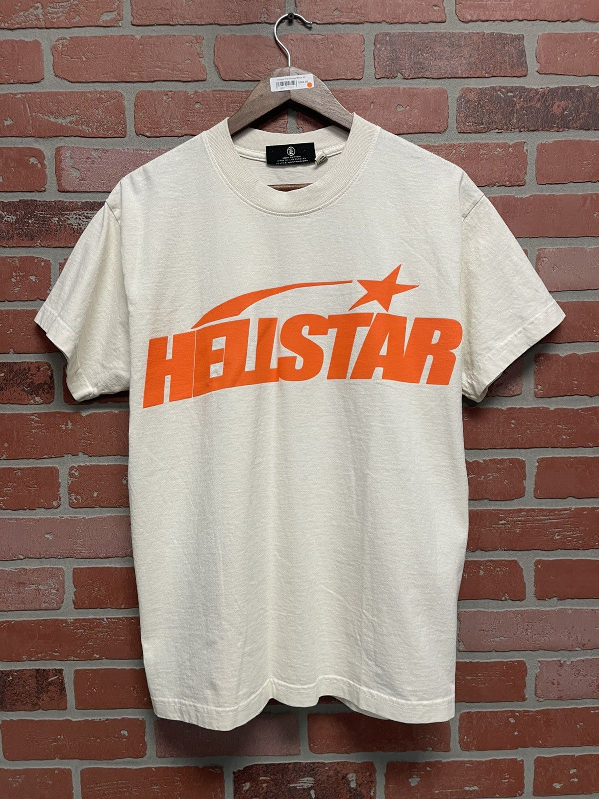 HELLSTAR Size XS - Hellstar Classic Tee Shirt Orange Print Size US XS / EU 42 / 0 - 1 Thumbnail