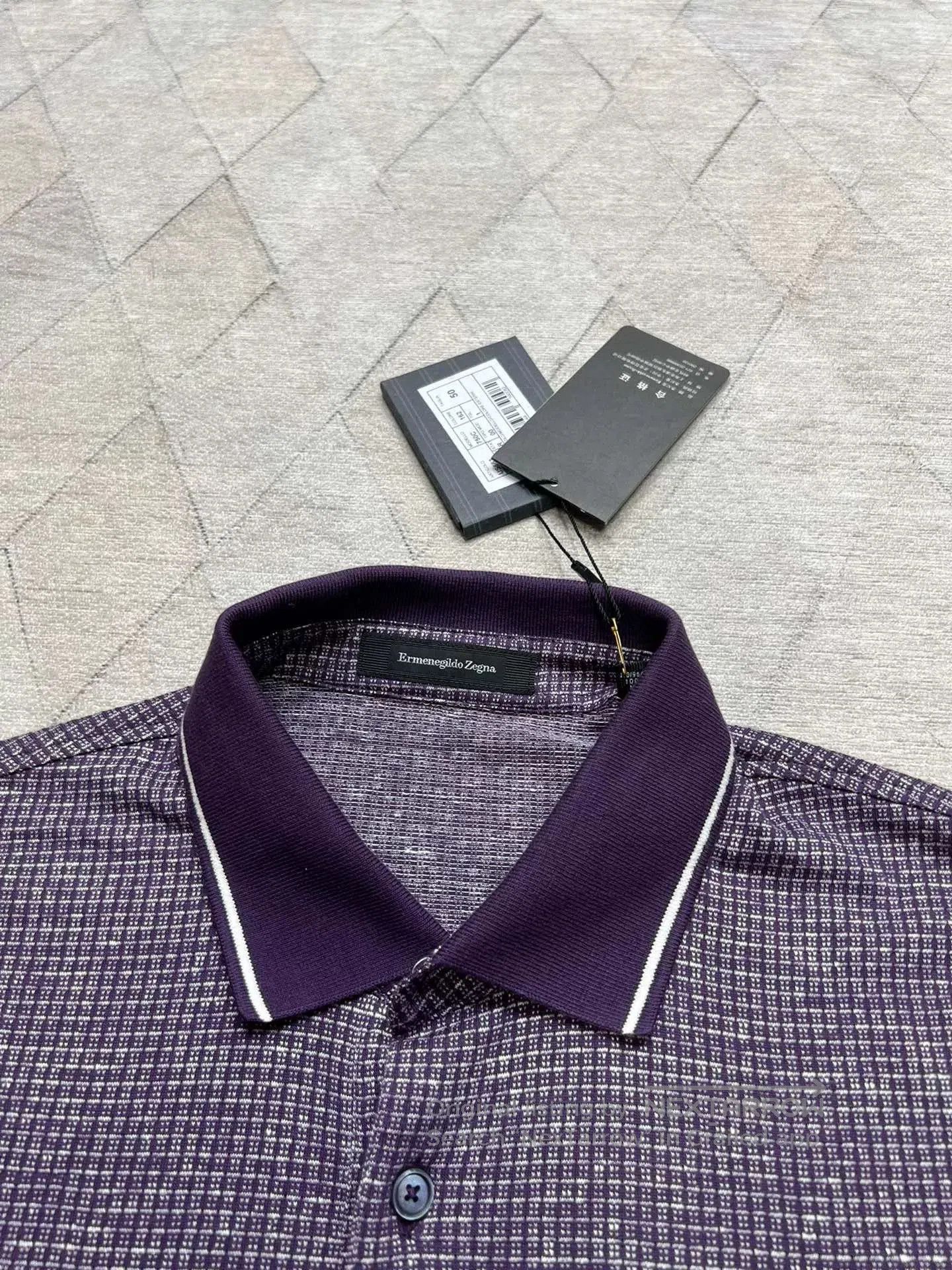 Ermenegildo Zegna Ermenegildo Zegna Linen Cotton Knit Polo. Size US M / EU 48-50 / 2 - 3 Thumbnail