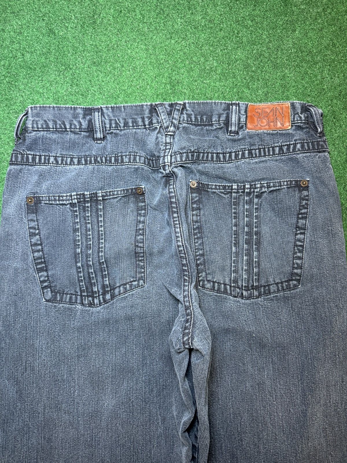 Sean John Y2K Sean John Hip Hop Baggy Wide Leg Loose Grunge Jeans Size US 40 / EU 56 - 2 Thumbnail