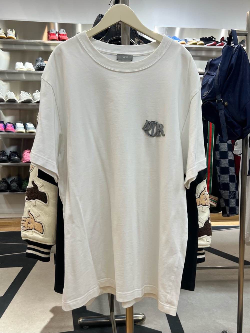 Dior Dior Charm Logo Short Sleeve T-Shirt Size XXL Size US XXL / EU 58 / 5 - 1 Thumbnail