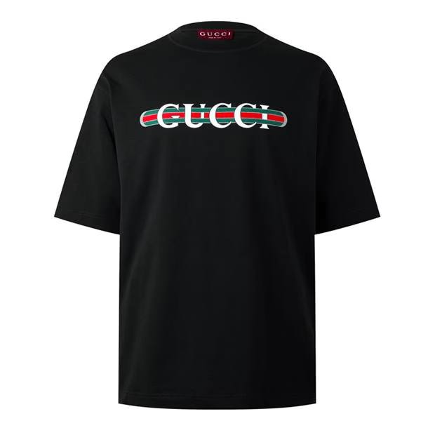 Gucci Logo T-Shirt Size US M / EU 48-50 / 2 - 1 Thumbnail