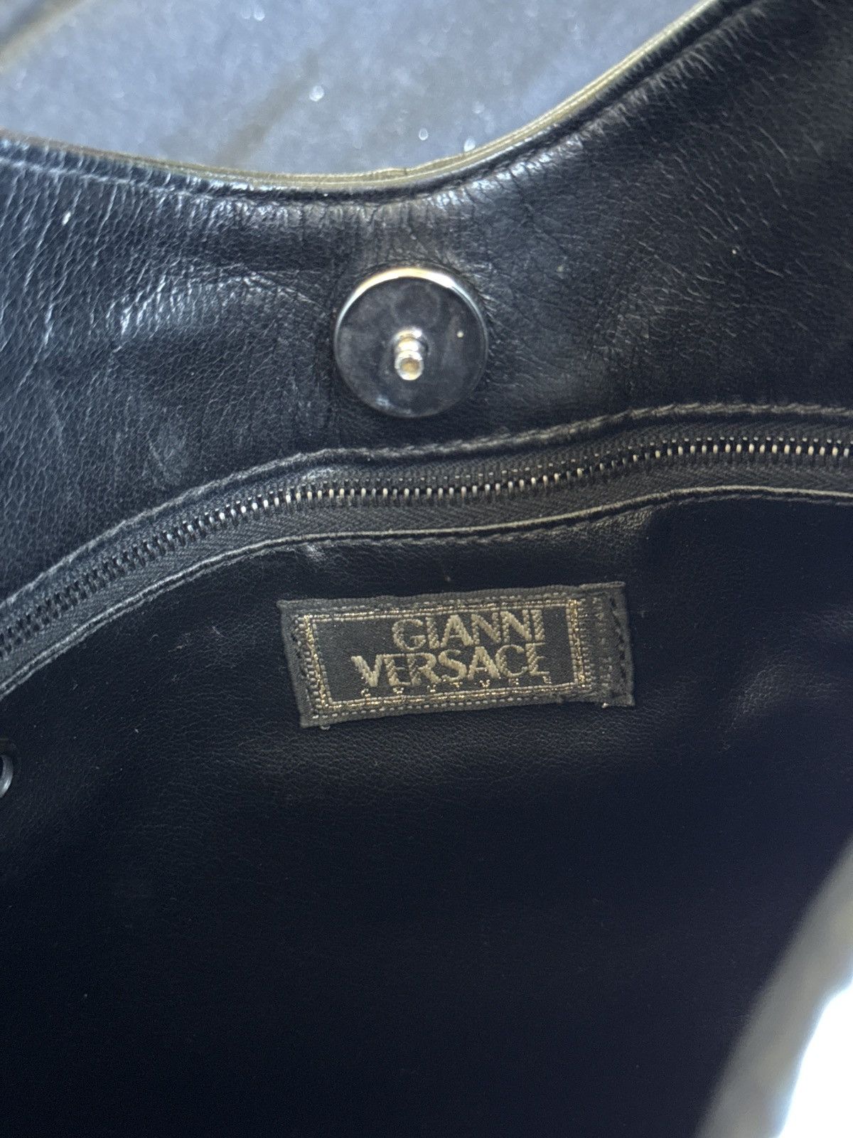 Versace Versace Black Purse Size ONE SIZE - 8 Thumbnail