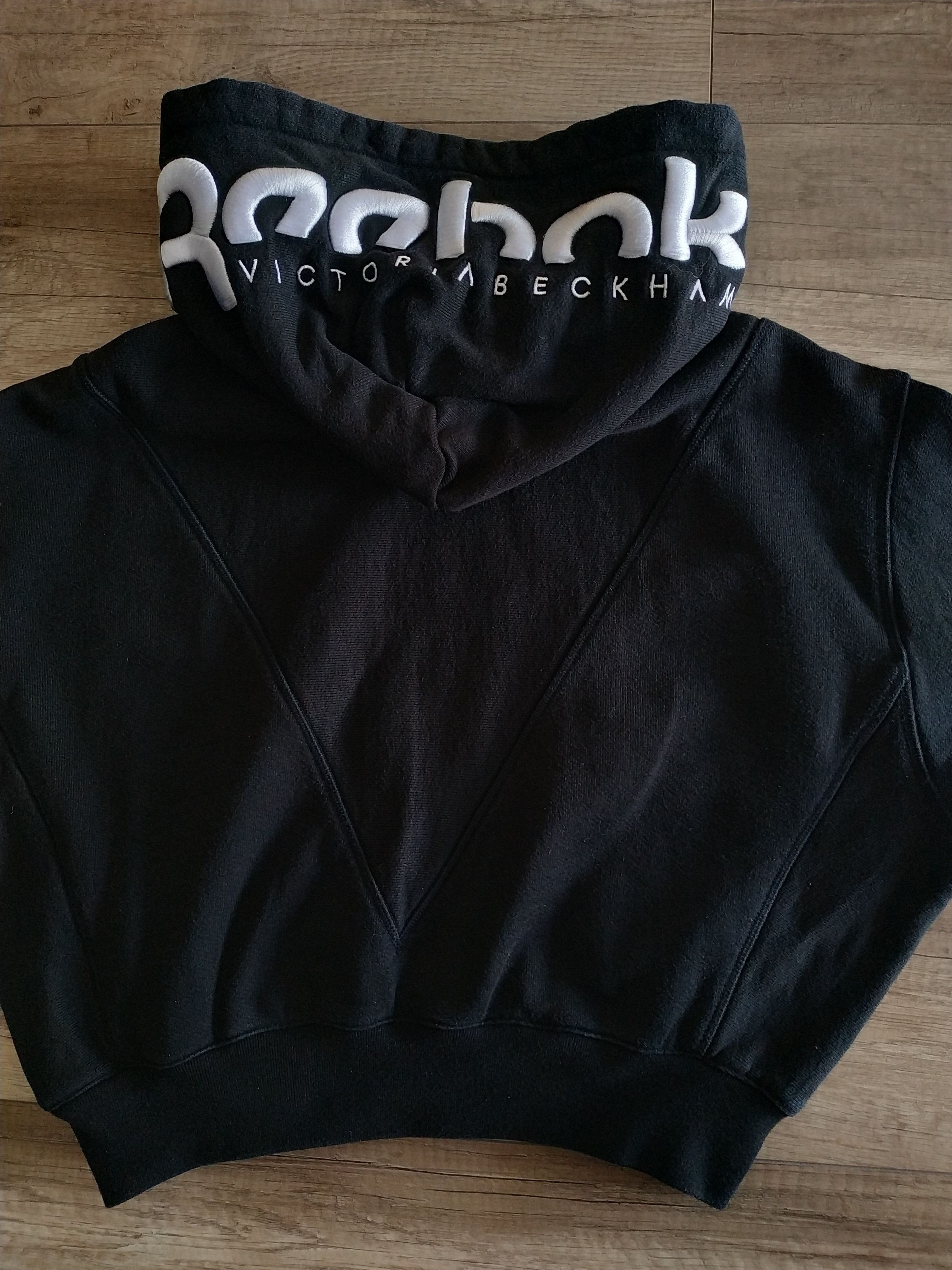 Victoria Beckham Reebok x Victoria Beckham Women's Cropped Hoodie, s. XS Size XS / US 0-2 / IT 36-38 - 2 Thumbnail