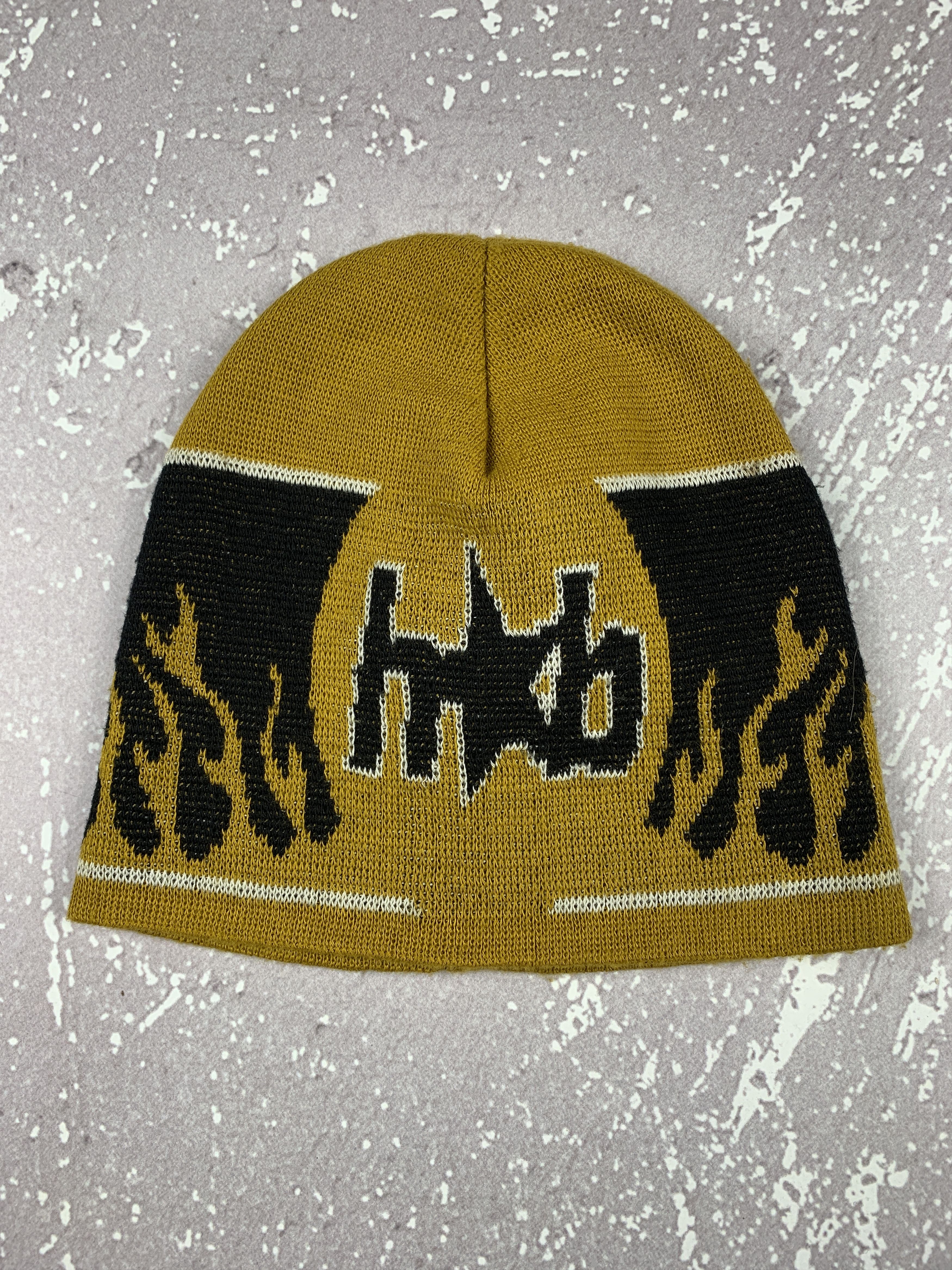 Disco Inferno Disco Inferno Fire Flame Beanie Hat Pornhub Size ONE SIZE - 2 Thumbnail