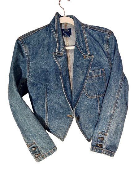 Gap Denim Blazer vintage GAP Size M / US 6-8 / IT 42-44 - 1 Thumbnail