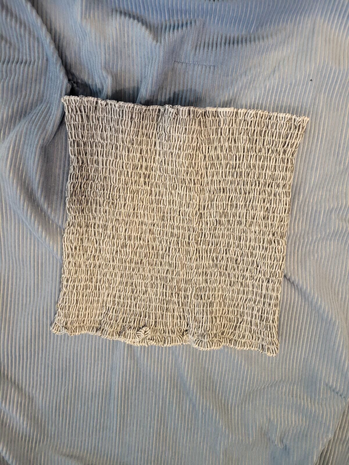 Other Blue and White Smocked Tube Top Size M / US 6-8 / IT 42-44 - 2 Thumbnail