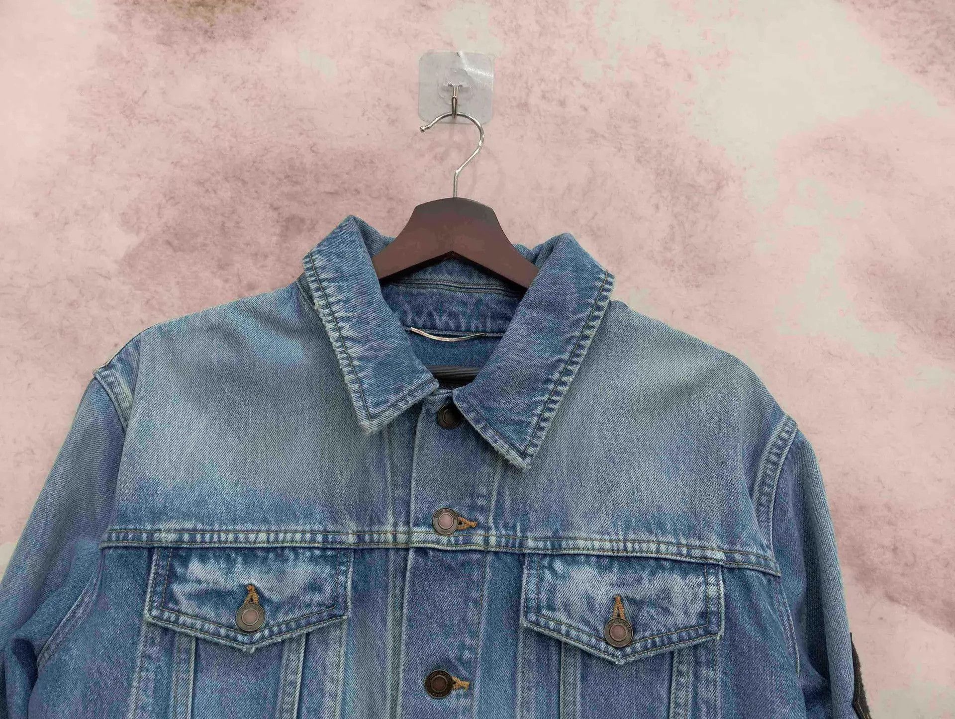 Saint Laurent Paris Saint Laurent Denim Jacket L 95 New Size L / US 10 / IT 46 - 6 Thumbnail