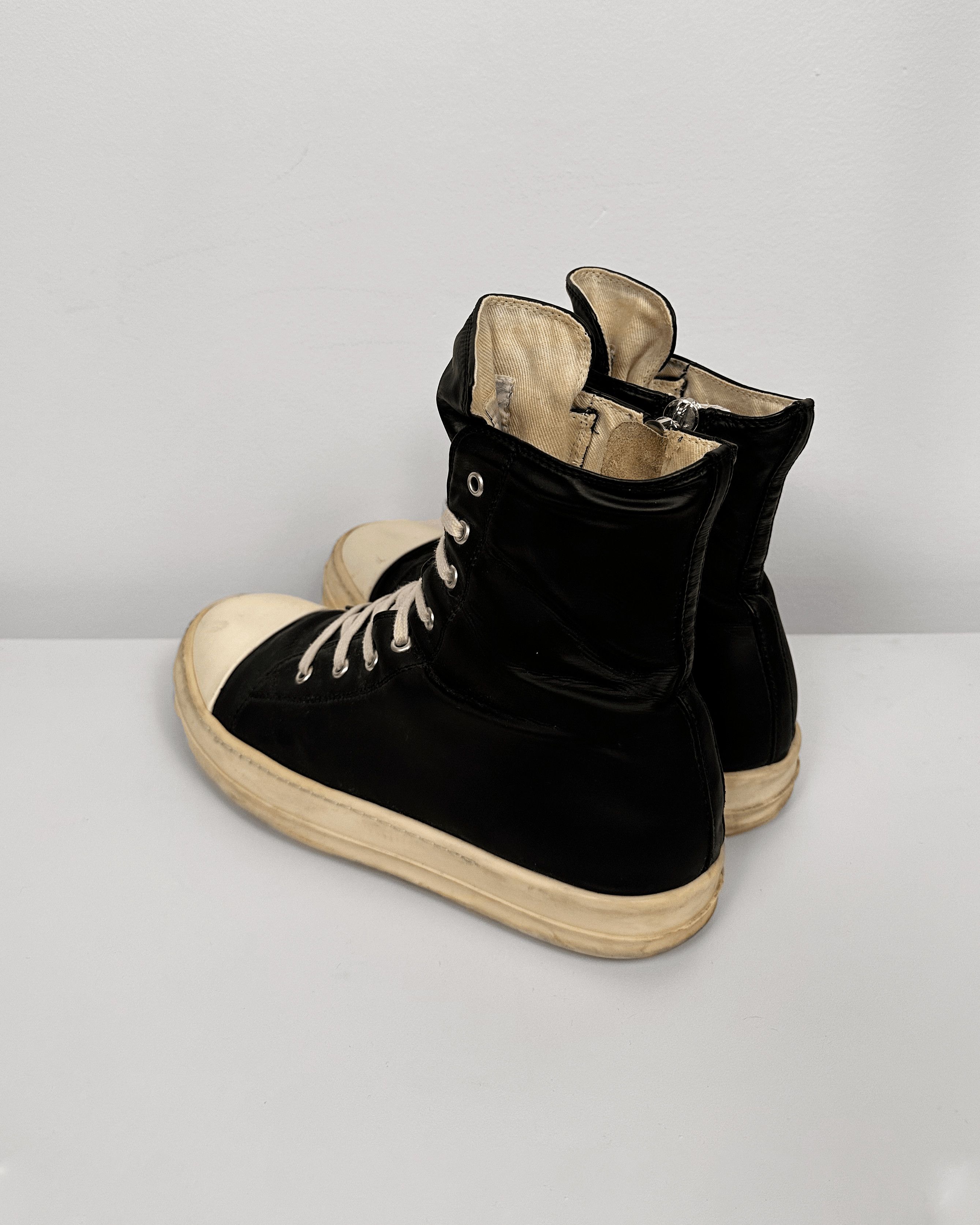 Rick Owens Rick Owens Drkshdw Vegan Leather Ramones Size US 10 / EU 43 - 2 Thumbnail