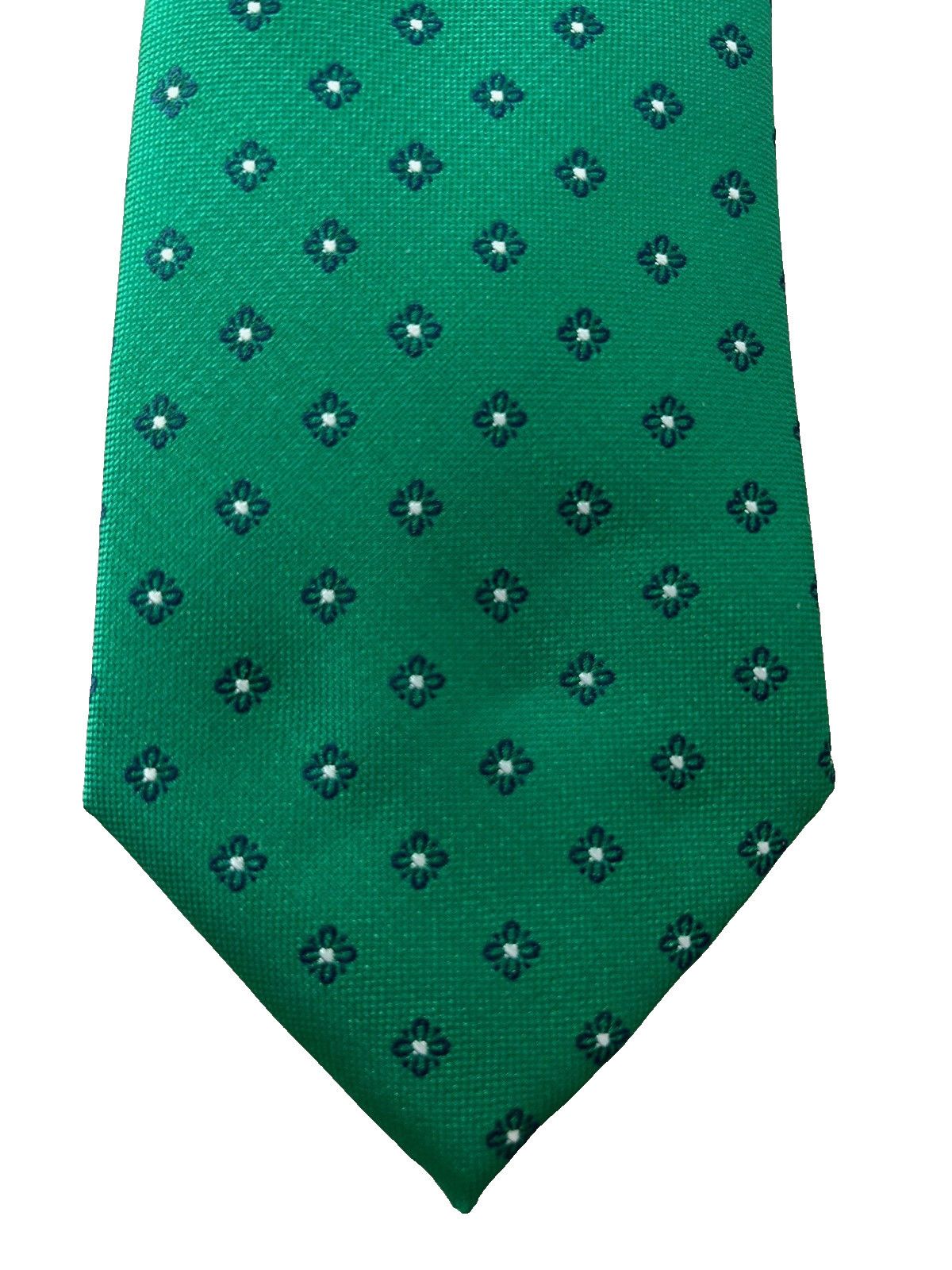 Tommy Hilfiger Tommy Hilfiger Hunter Green Floral Tie Size ONE SIZE - 2 Thumbnail