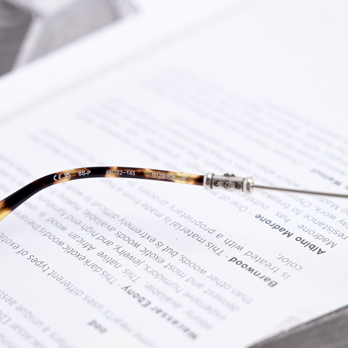 Chrome Hearts CHROME HEARTS BUBBA - A SHINY SILVER - PLASTIC GLASSES Size ONE SIZE - 8 Thumbnail