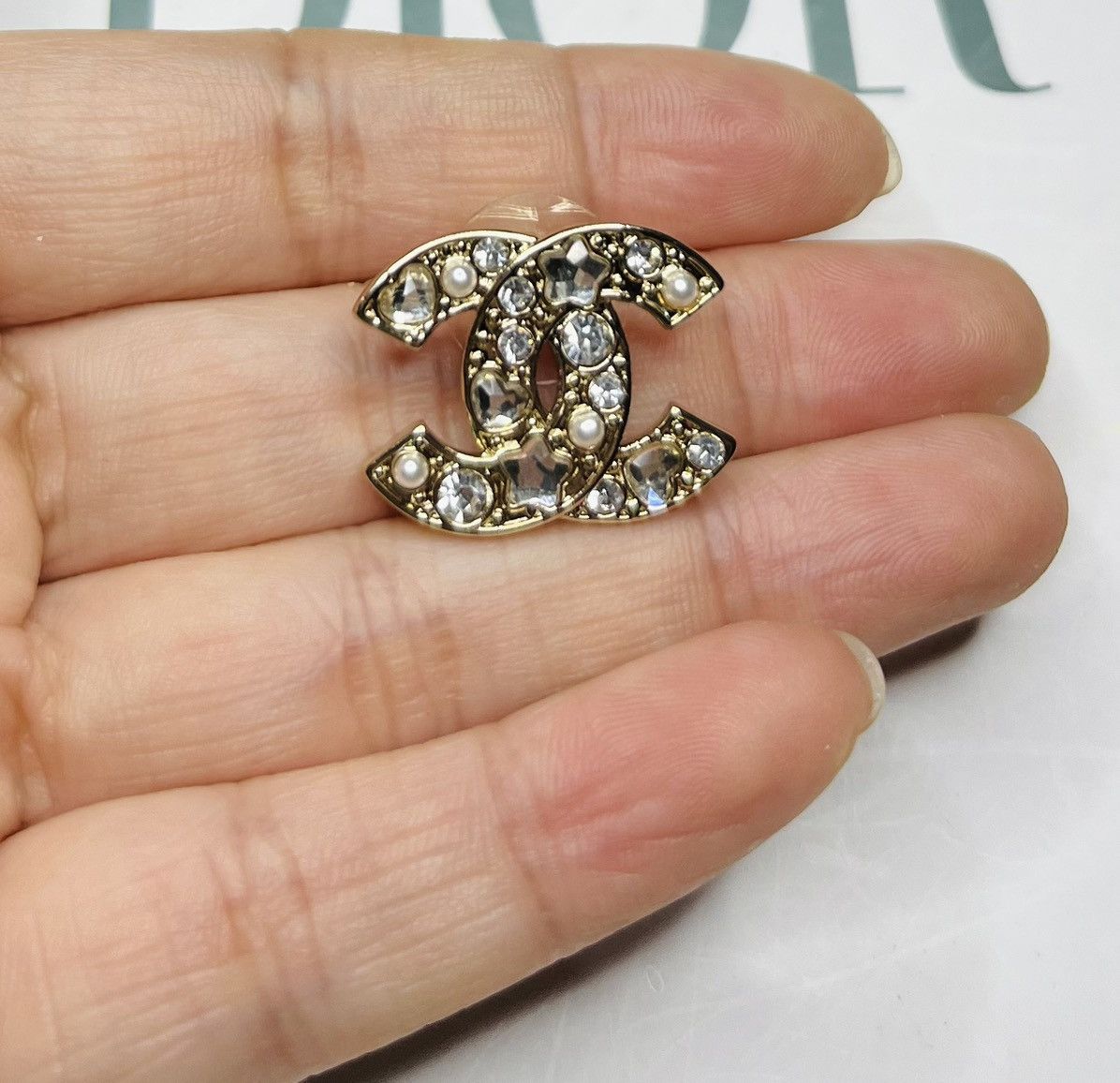 Chanel Chanel crystal earrings Size ONE SIZE - 4 Thumbnail