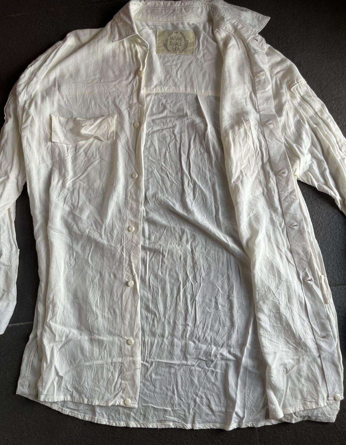 GOA Goa Rayon Rockabiliy Shirt Flap Pocket Vintage Style Size US S / EU 44-46 / 1 - 20 Thumbnail