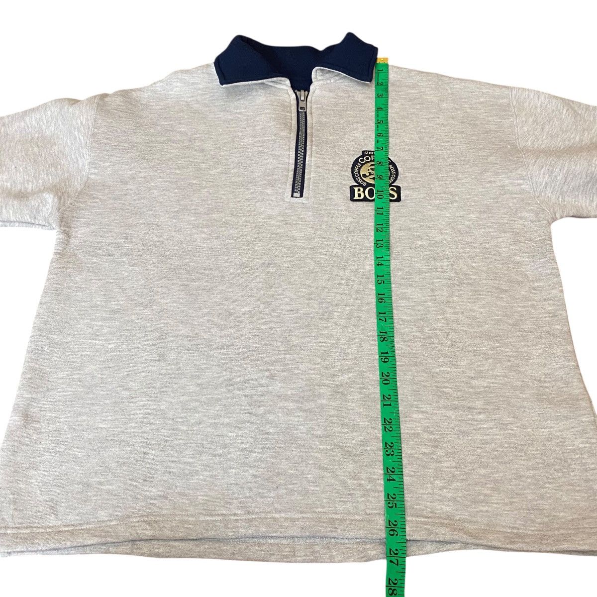 Vintage Vintage Suntory Coffee Boss Half Zip Pullover Sweatshirt Size US L / EU 52-54 / 3 - 13 Thumbnail