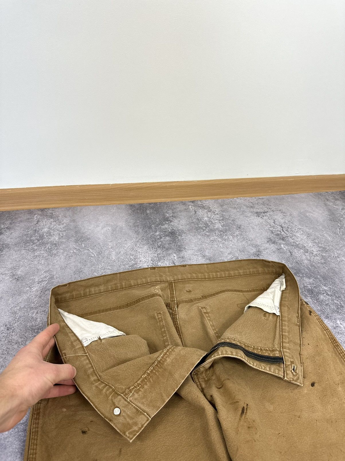Dickies Vintage Dickies Cargo Carpenter USA Baggy Opium Work Pants Size US 36 / EU 52 - 12 Thumbnail