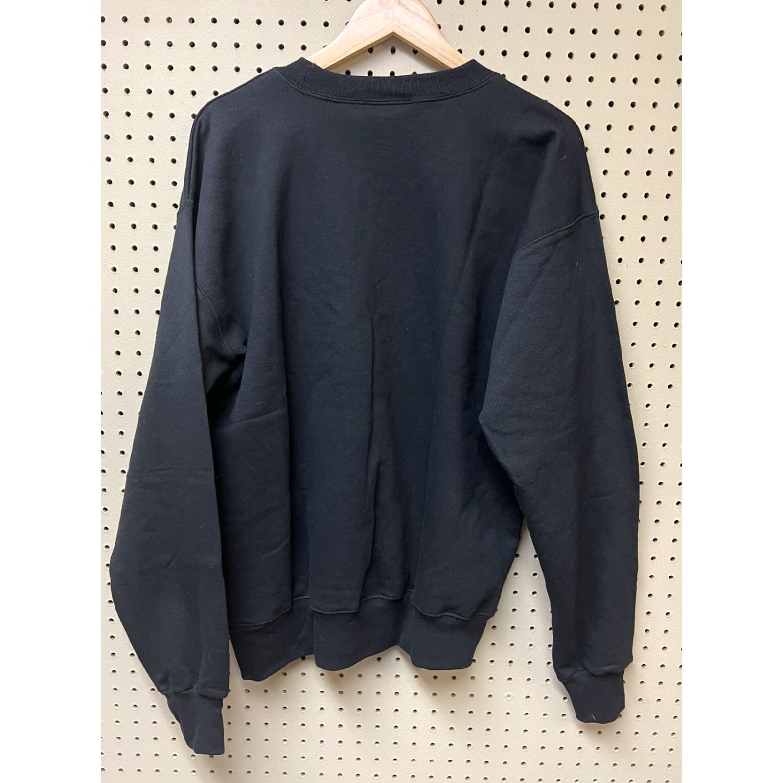 Hanes VINTAGE Hanes Sweatshirt Lacrosse Long Sleeve Pullover Black M Regular Men Cotton Blend NOS Pullover Sports 90s Size US M / EU 48-50 / 2 - 2 Thumbnail