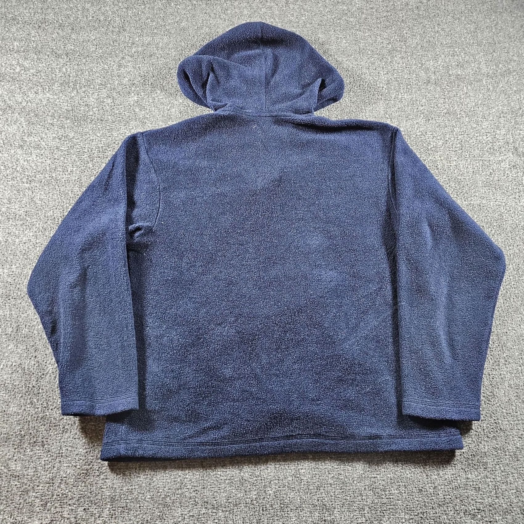 Disney Disney Mickey Mouse Hoodie Mens S Blue Fleece 1/4 Zip Kangaroo Pocket 90s Size US S / EU 44-46 / 1 - 7 Thumbnail