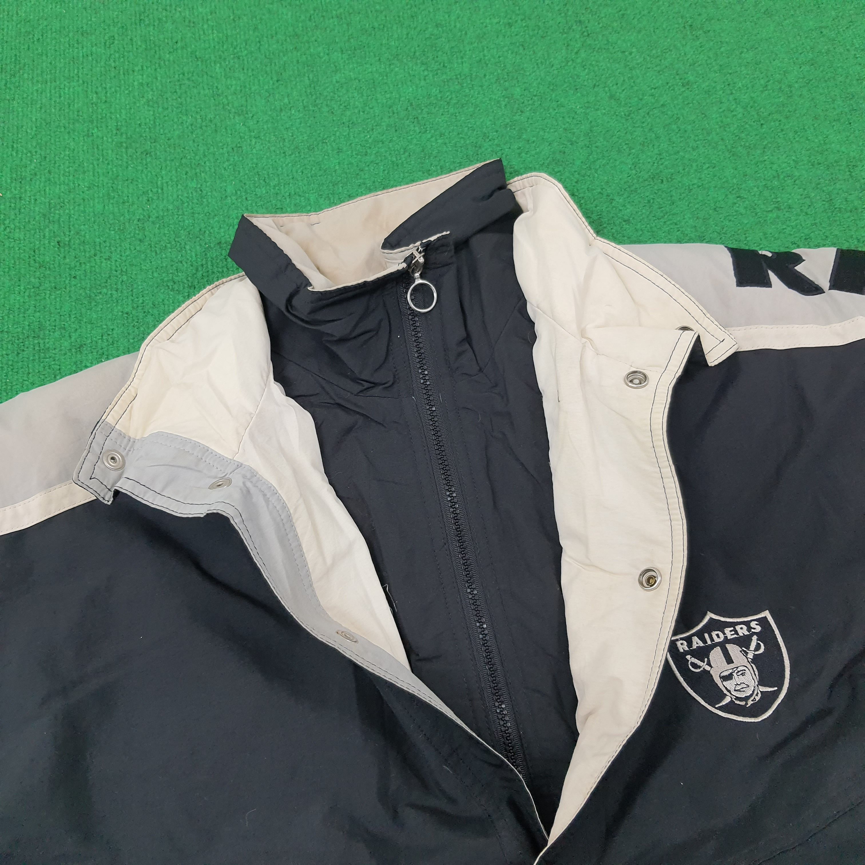 NFL × Starter × Vintage Vintage Starter NFL Raiders Sports Team Jacket C230N24 Size US XXL / EU 58 / 5 - 6 Thumbnail