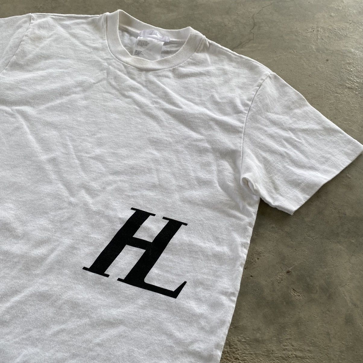 Helmut Lang HL Helmut Lang Logo T-Shirt Size US M / EU 48-50 / 2 - 3 Thumbnail