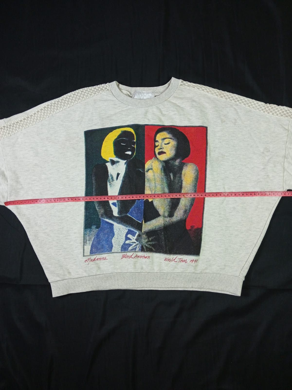 Band Tees × Japanese Brand × Vintage Vintage Madonna Blond Ambition 1990 Tour Promo Shirt Size XL / US 12-14 / IT 48-50 - 11 Thumbnail