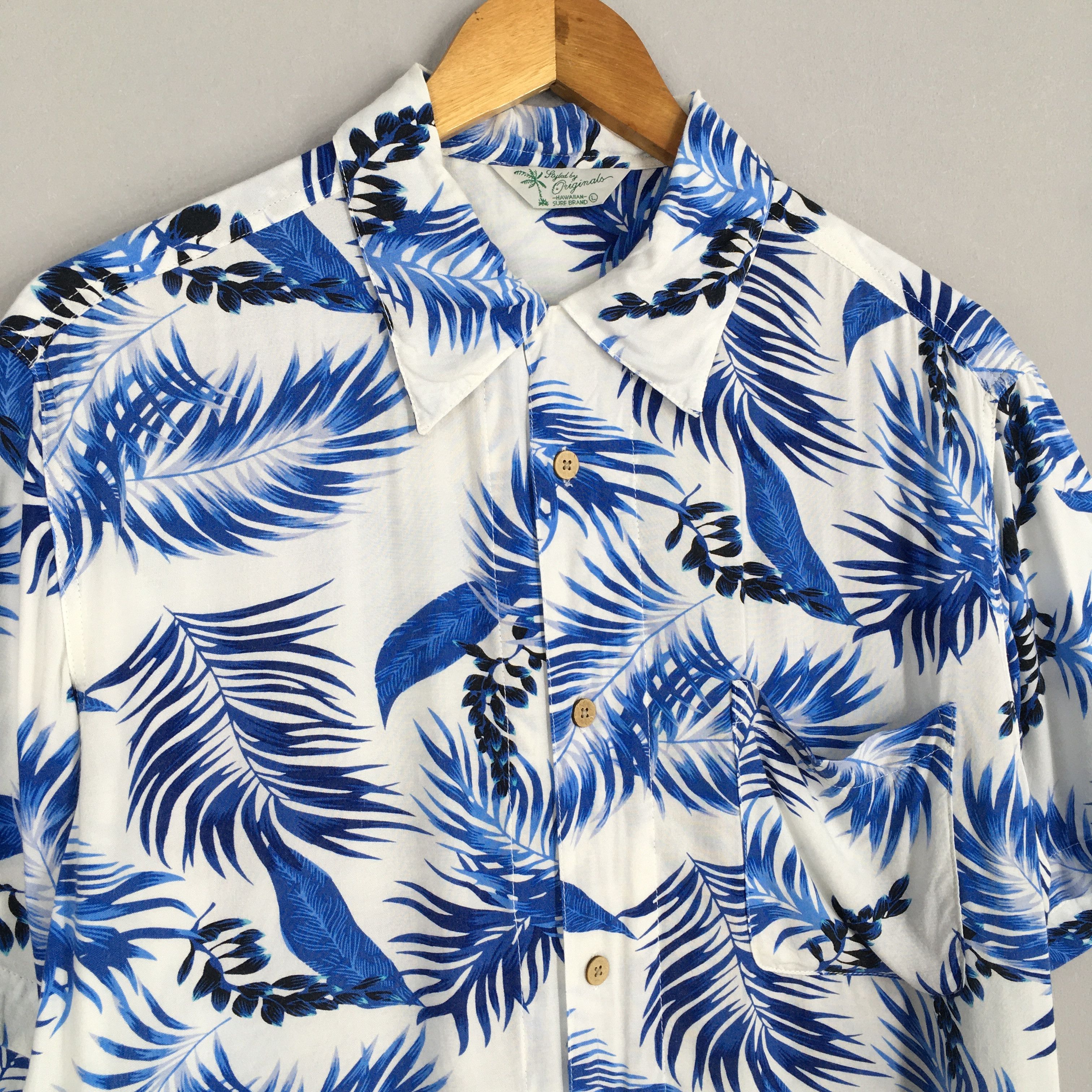 Other Vintage Aloha Wear Floral Rayon Shirt Large Size US L / EU 52-54 / 3 - 3 Thumbnail