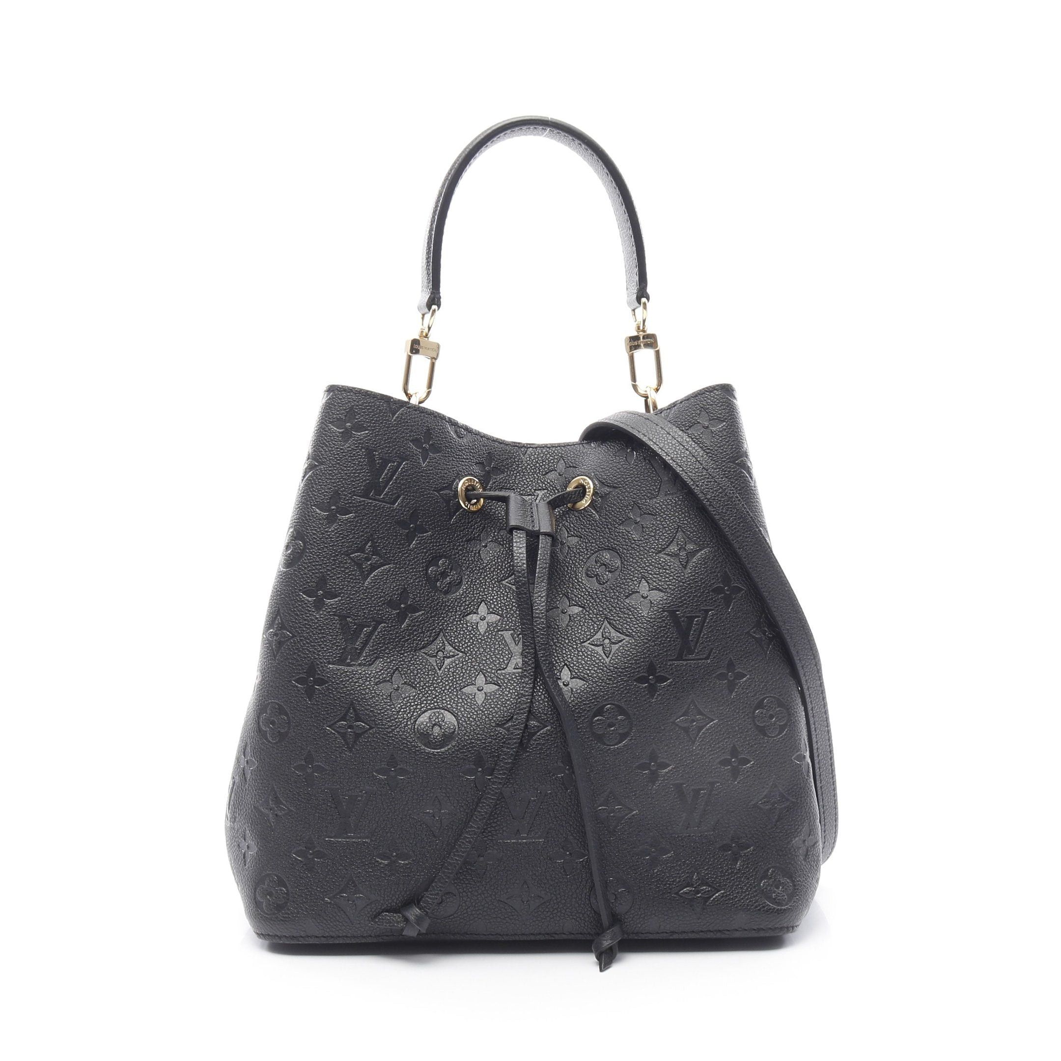 Louis Vuitton Louis Vuitton Neo Noe Monogram Empreinte Noir Handbag Leather Black Size ONE SIZE - 1 Thumbnail