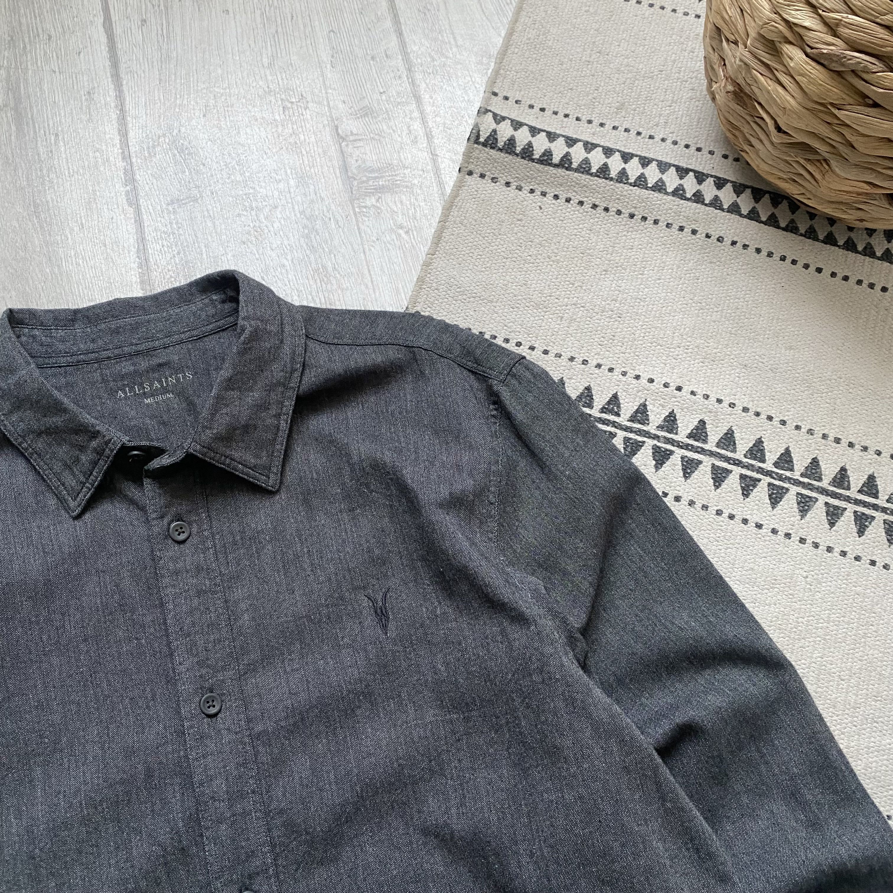 Allsaints Designer ALLSAINT Shirt Button Ups longsleeve Size US M / EU 48-50 / 2 - 4 Thumbnail