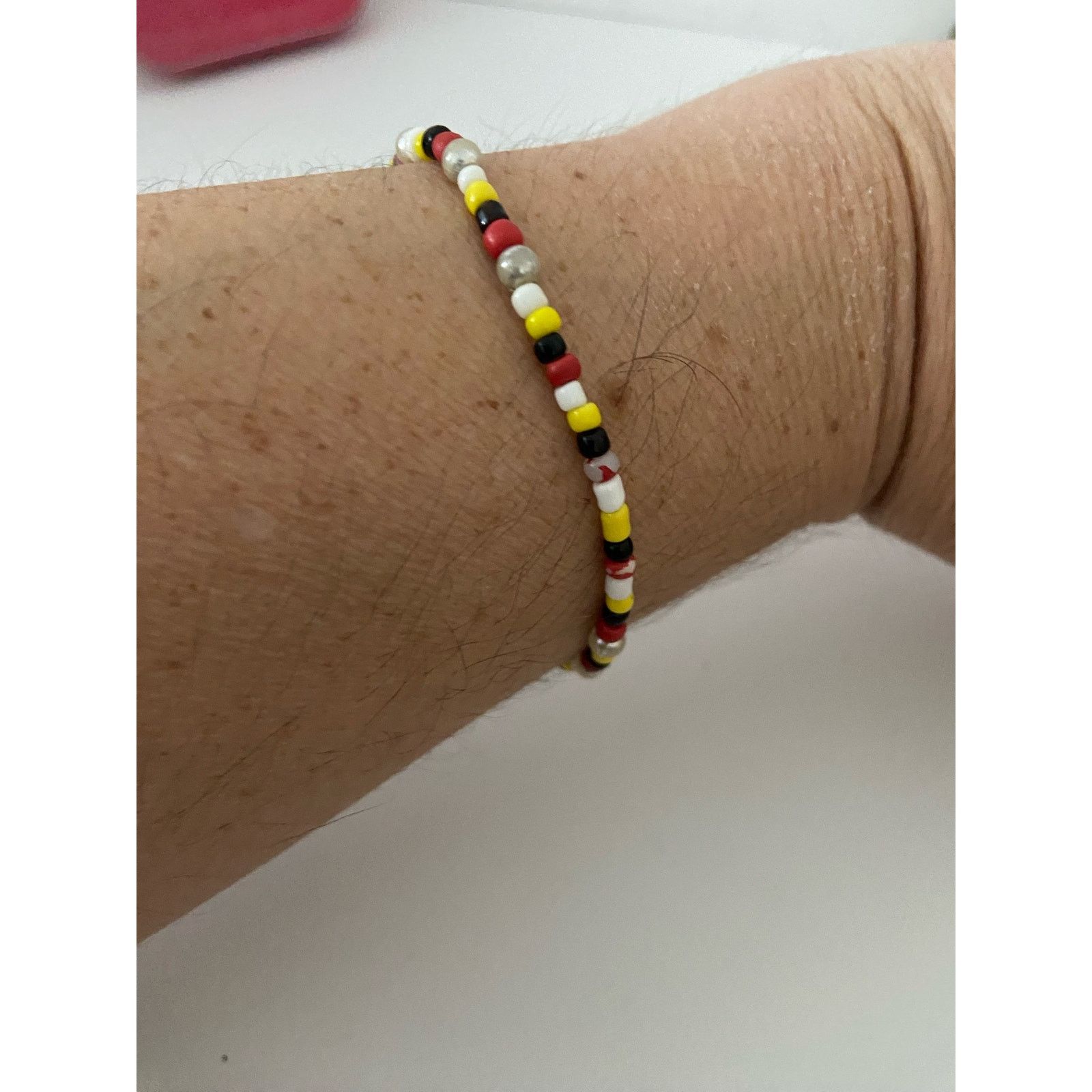 Handmade Handmade colorful beaded bracelet Size ONE SIZE - 2 Thumbnail