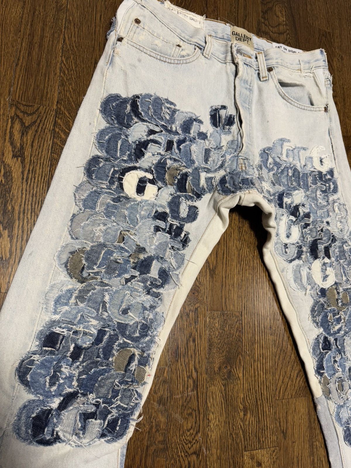 Gallery Dept. Gallery Dept Super G Patch La Flare Jeans Size US 30 / EU 46 - 2 Thumbnail