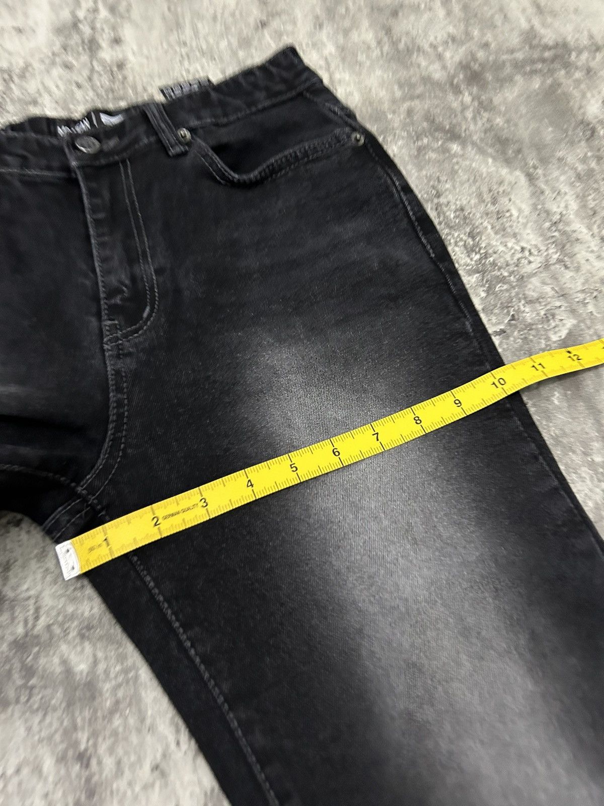 If Six Was Nine × Le Grande Bleu (L.G.B.) × Tornado Mart Millioncore Acid Wash Flare Pants Size US 27 - 16 Thumbnail