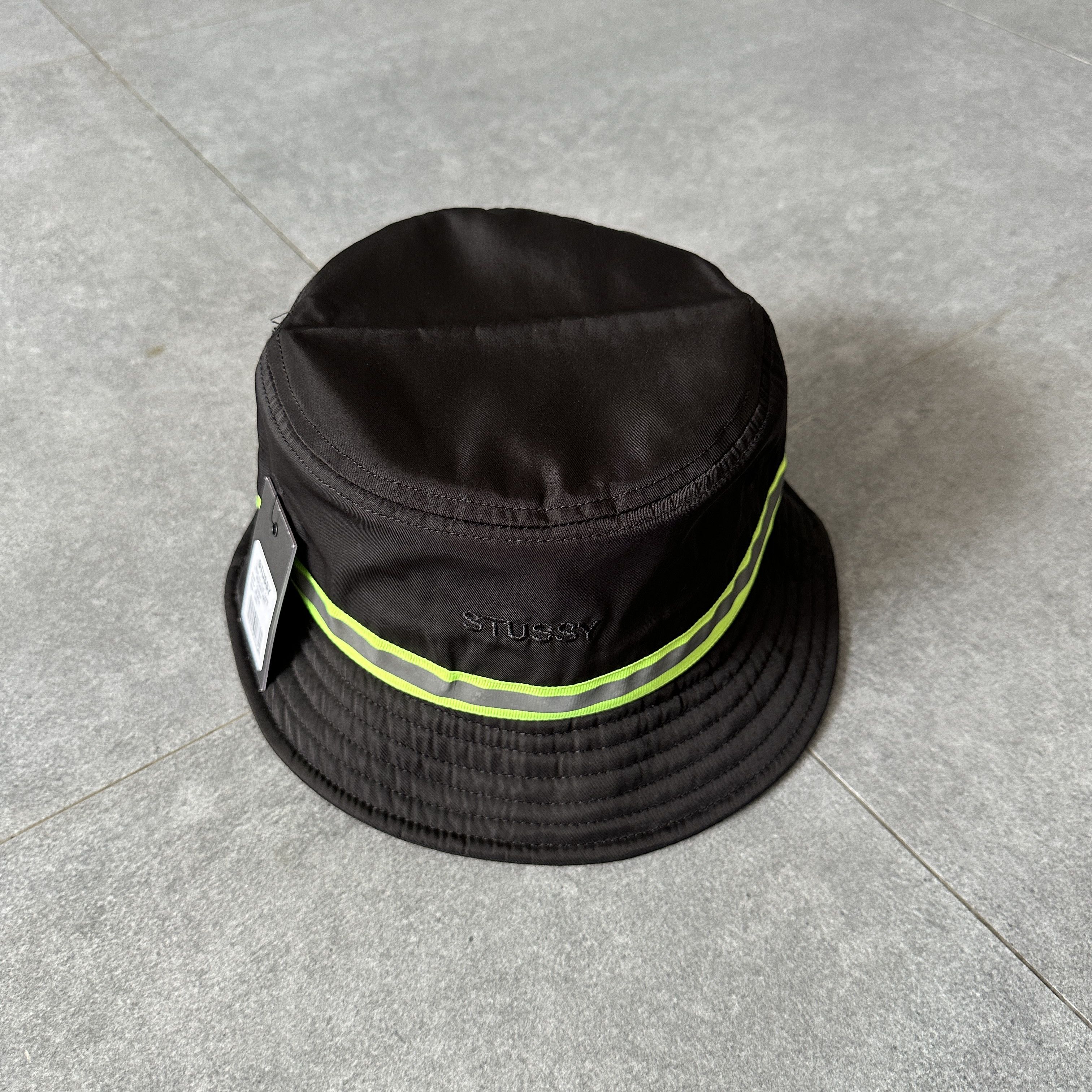 Stussy Stussy bucket hat reflective black Size ONE SIZE - 2 Thumbnail