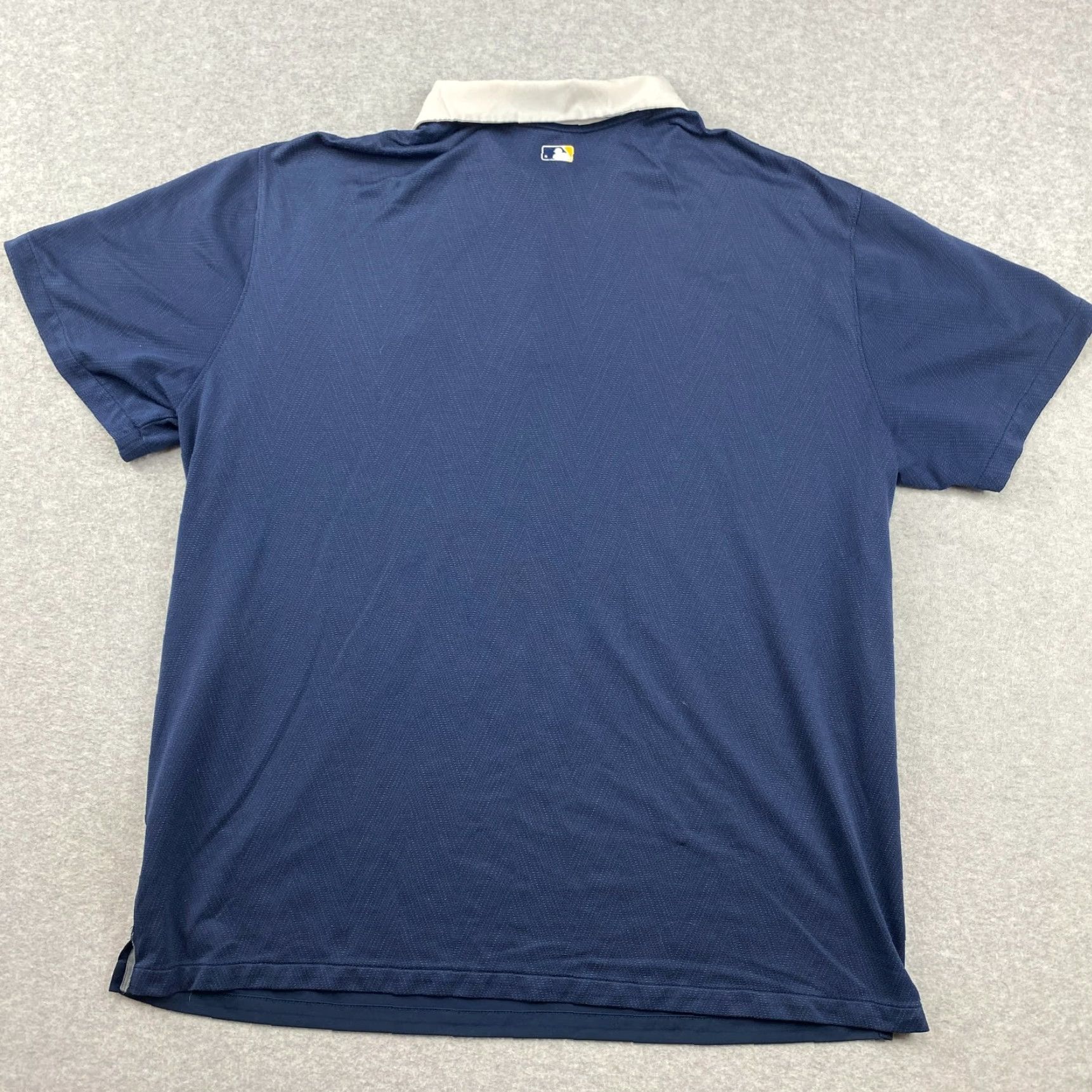 Nike Nike Dri-FIT Polo Shirt Mens 2XL Blue Embroidered Short Sleeve Polo Shirt Nike Baseball Casual Shirt Size US XXL / EU 58 / 5 - 5 Thumbnail