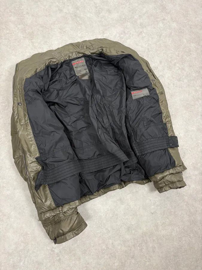 Prada AW2003 Prada Active Green Sport Puffer Jacket Size US M / EU 48-50 / 2 - 7 Thumbnail