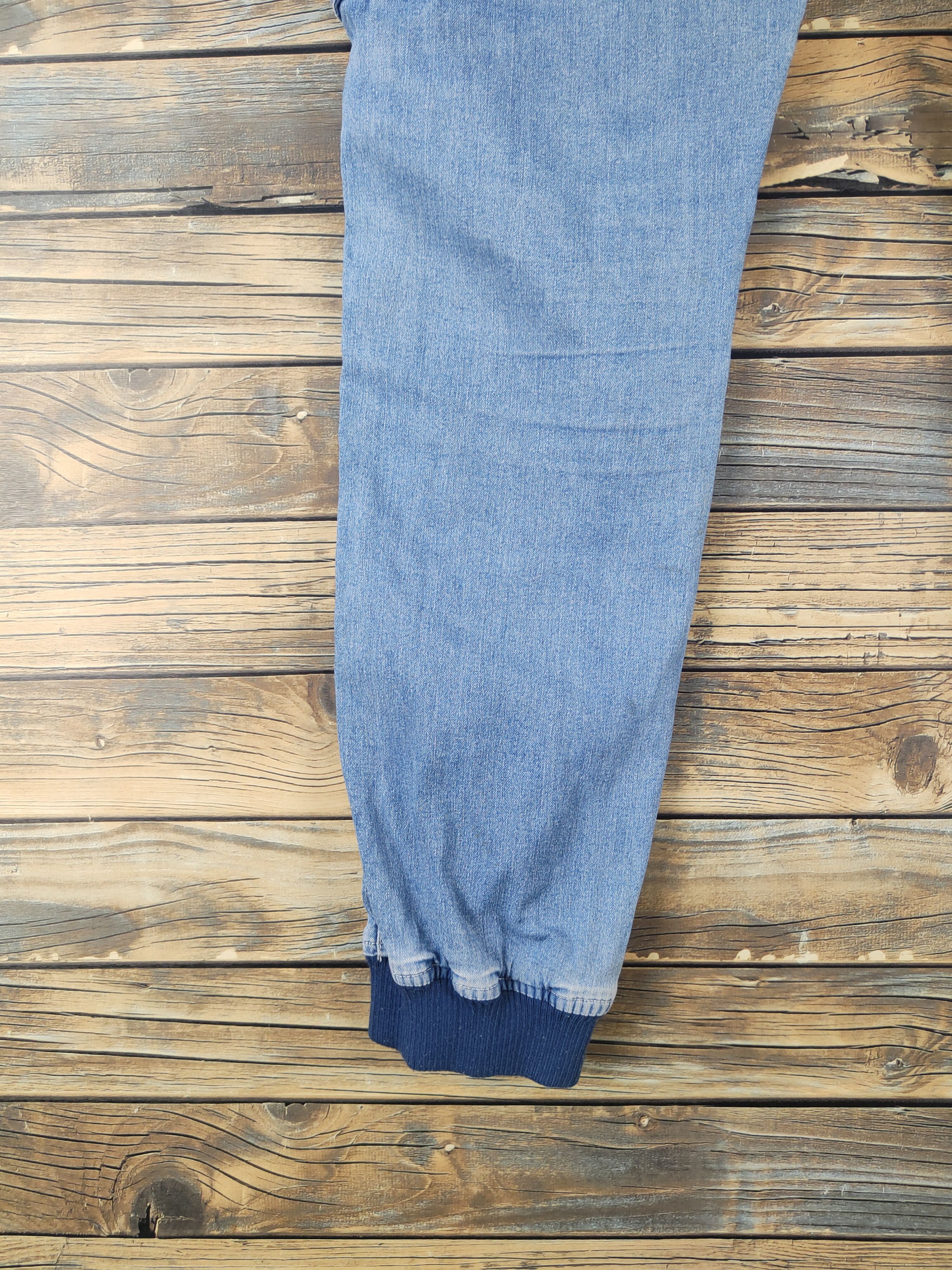 Japanese Brand Toraichi Blue Distressed Ripped Jogger Jeans #W1998 Size US 32 / EU 48 - 11 Thumbnail