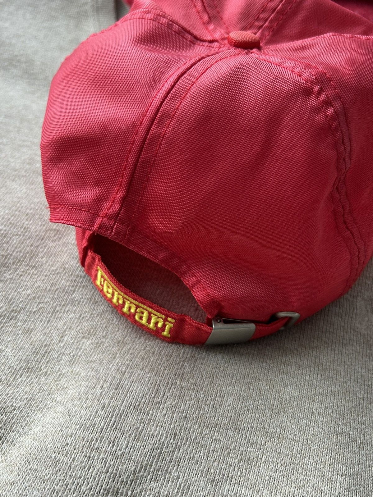 Ferrari Vintage red cap hats formula 1 Ferrari nylon Size ONE SIZE - 14 Thumbnail