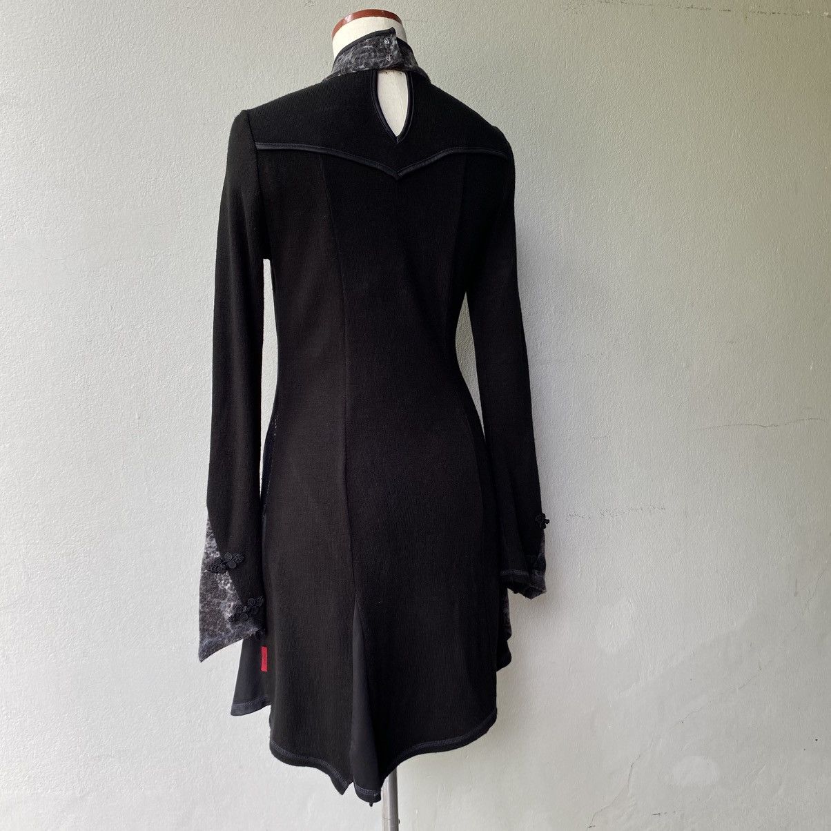 Japanese Brand OZZ CROCE Y2K Punk Noir Enchantress Dress Size M / US 6-8 / IT 42-44 - 5 Thumbnail