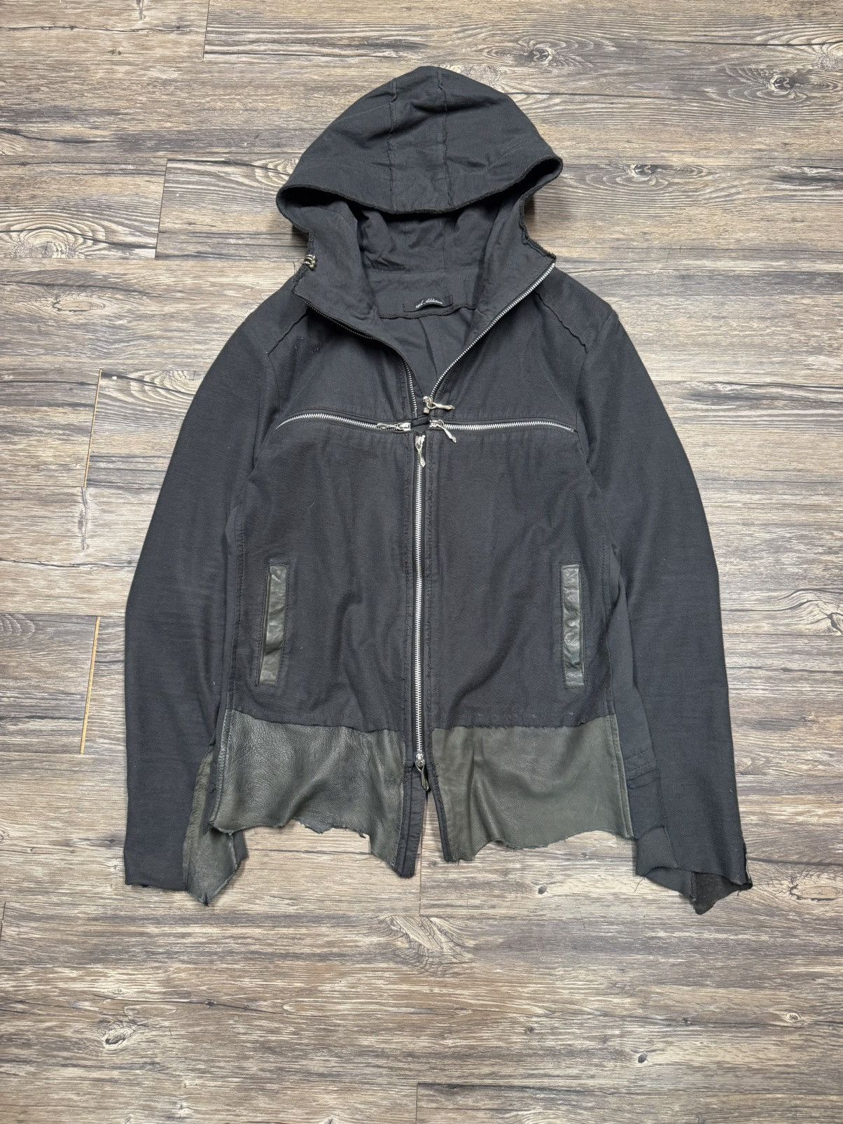 14th Addiction 14th Addiction Quad Zip Lambskin Hoodie Size US M / EU 48-50 / 2 - 1 Thumbnail