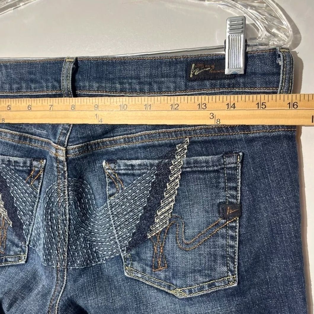 Citizens Of Humanity Citizens of Humanity Big Sur #092 Low Waist Flare Stretch Jeans Blue 30 Women Jeans Size 30" / US 8 / IT 44 - 6 Thumbnail