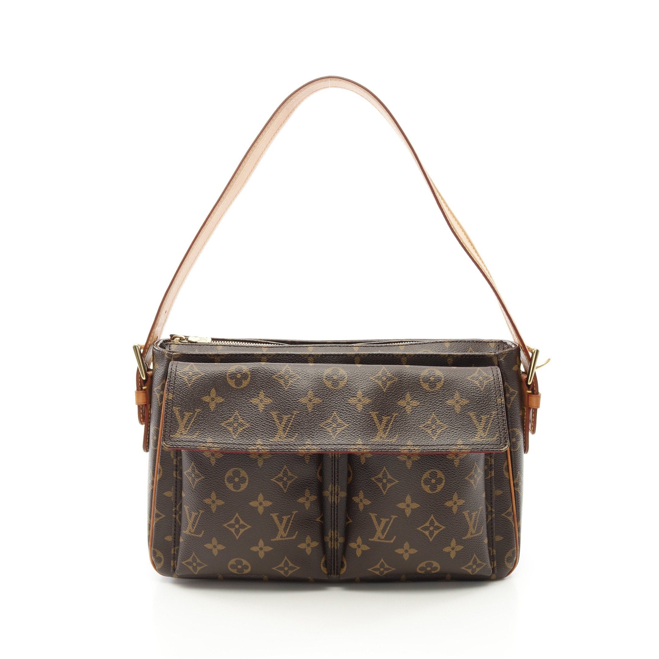 Louis Vuitton Louis Vuitton Vivacite Gm Monogram Shoulder Bag Leather Brown Size ONE SIZE - 1 Thumbnail